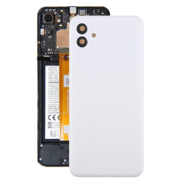 Back Cover for Samsung Galaxy A04 SM-A045F (White)(With Logo)