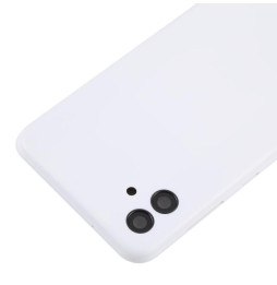 Back Cover for Samsung Galaxy A04 SM-A045F (White)(With Logo)