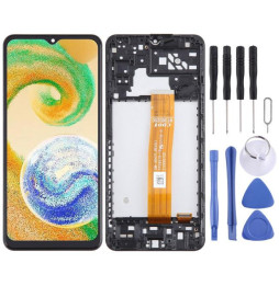 Écran original avec châssis pour Galaxy A04S SM-A047