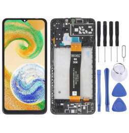Écran original avec châssis pour Galaxy A04s SM-A047