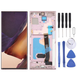 Screen with frame for Galaxy Note20 Ultra 5G SM-N986B - OLED (Gold)