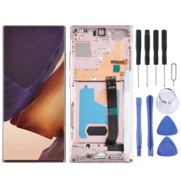 Original screen with frame for Galaxy Note20 Ultra 4G (Gold)