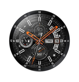 Screen with frame for Gear S4 SM-R800