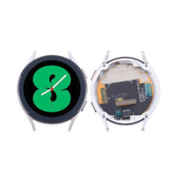 Screen with frame for Galaxy Watch4 44mm R870/R875 (Silver)