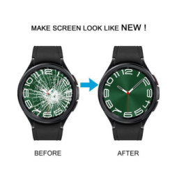 Original screen with frame for Galaxy Watch6 Class 47mm SM-R960/R965 (Silver)