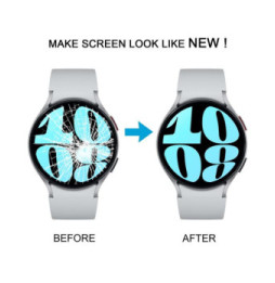 Original screen with frame for Galaxy Watch6 40mm SM-R930/R935 (Black)