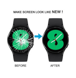 Original screen with frame for Galaxy Watch4 40mm SM-R860/R865 (Silver)