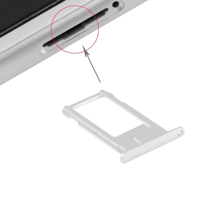 SIM Kartenhalter für iPhone 6 Plus (Silber) für 6,90 €
