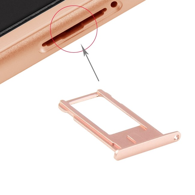 Tiroir carte SIM pour iPhone 6 Plus (Rose gold) à 6,90 €