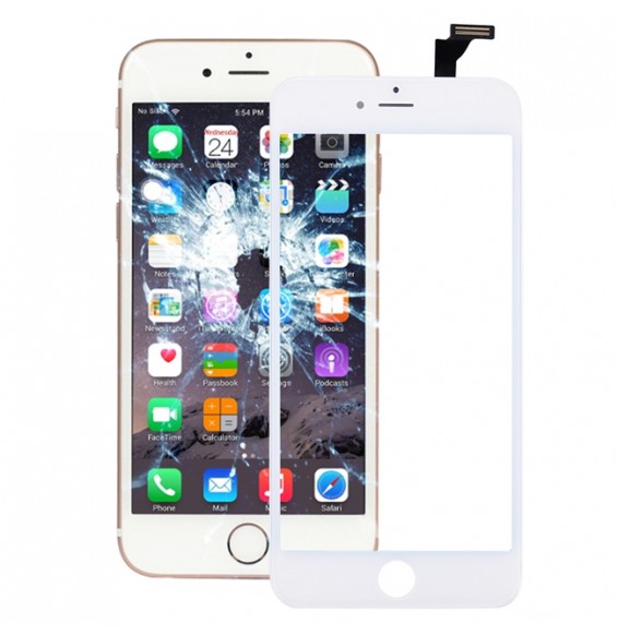 Touch Panel with Adhesive for iPhone 6 Plus (White)
