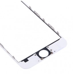 Outer Glass Lens with Frame & Adhesive for iPhone 6 Plus (White) at 10,65 €