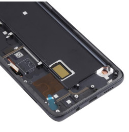 Screen with frame for Xiaomi Mi Note 10 Lite M2002F4LG (Black)