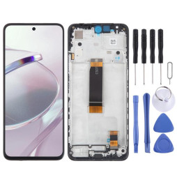Original screen with frame for Xiaomi Poco M6 Pro 5G