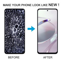Original screen with frame for Xiaomi Poco M6 Pro 5G