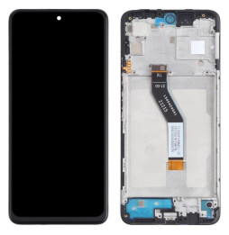 Original screen with frame for Xiaomi Redmi Note 11S 5G / Poco M4 Pro 5G 21091116AG, MZB0BGVIN