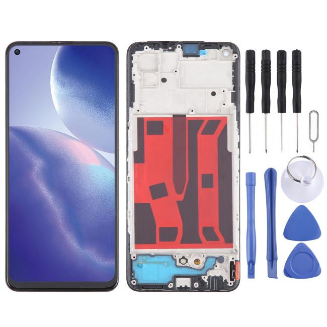 Original screen with frame for Oppo Reno5 Z