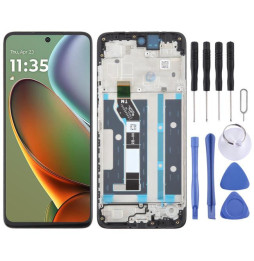 Display mit Rahmen für Motorola Moto G15 Power