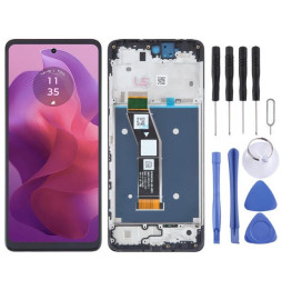 Display mit Rahmen für Motorola Moto G24