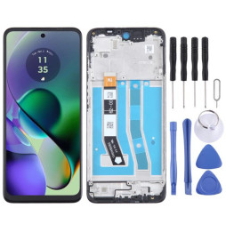 Display mit Rahmen für Motorola Moto G54