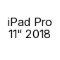 iPad Pro 11" 2018