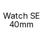 Watch SE 40mm
