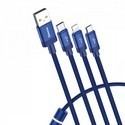 Câbles multifonctions iPhone, iPad, Samsung, Huawei, Xiaomi, Oppo
